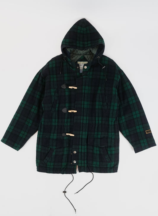 80s Sailing wool Montgomery jacket S