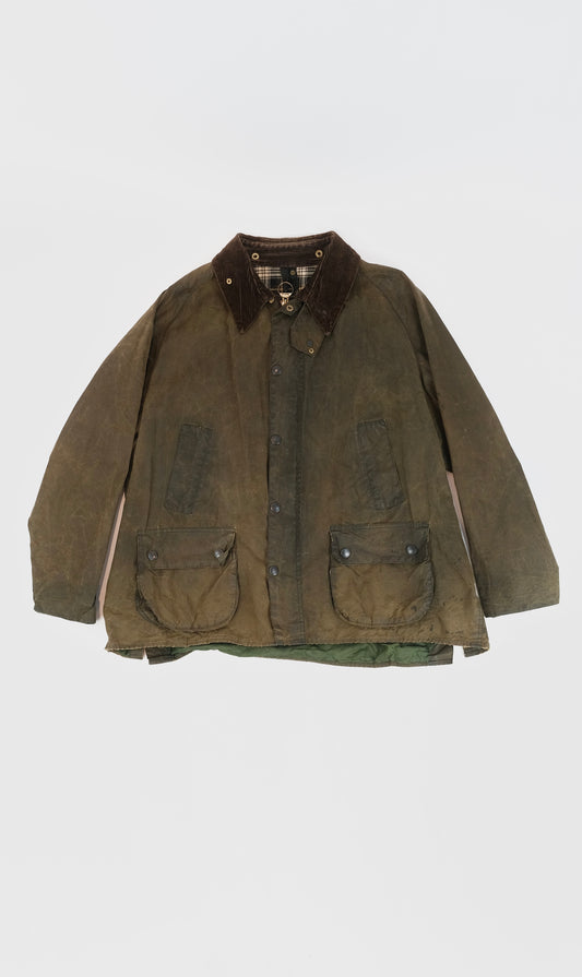 80s Barbour Bedale waxed jacket L