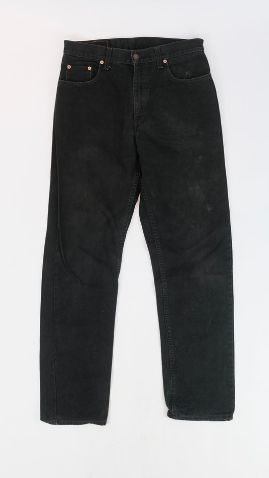 Levi's 623 02 black jeans w32