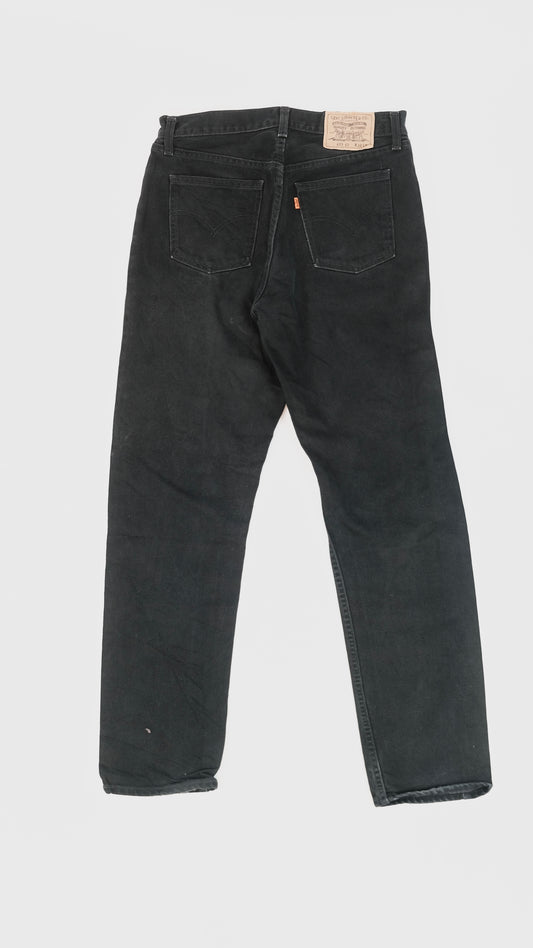 Levi's 623 02 black jeans w32
