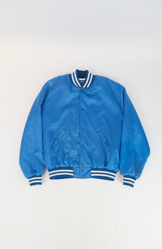 80s Varsity light bomber jacket L