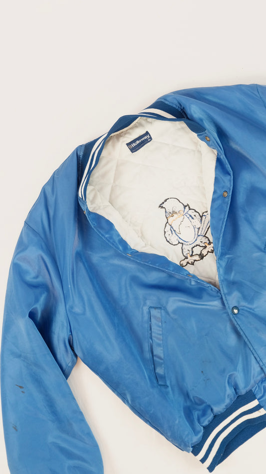 80s Varsity light bomber jacket L