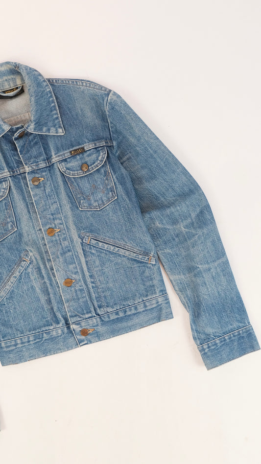 Giacca in denim Wrangler anni '70 S