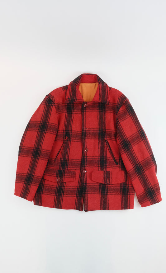 40s Woolrich wool Buffalo jacket L