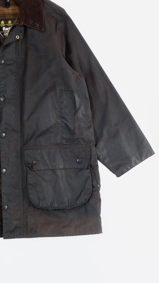 80s Barbour Gamefair waxed jacket XL