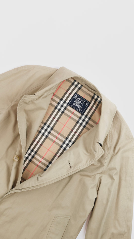 80s Burberry trench L