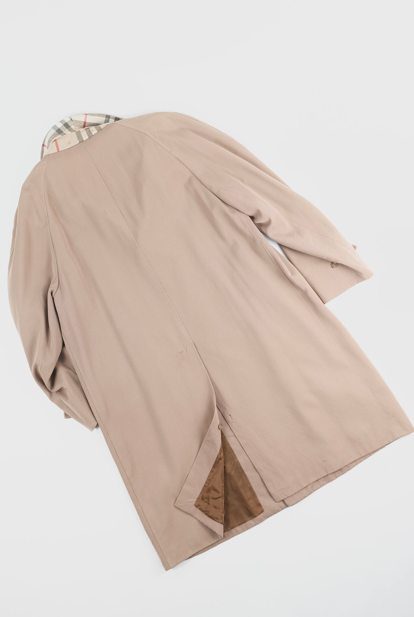 80s Burberry's Trench coat XL
