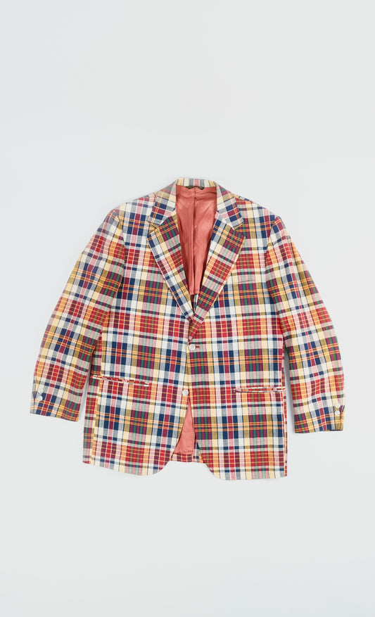 Giacca scozzese Wind-Schaper anni '70 M