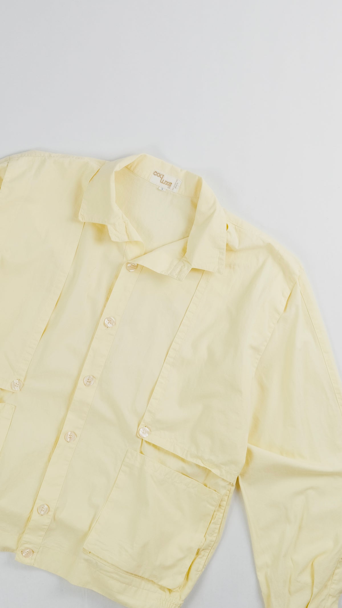 60s Light yellow jacket S