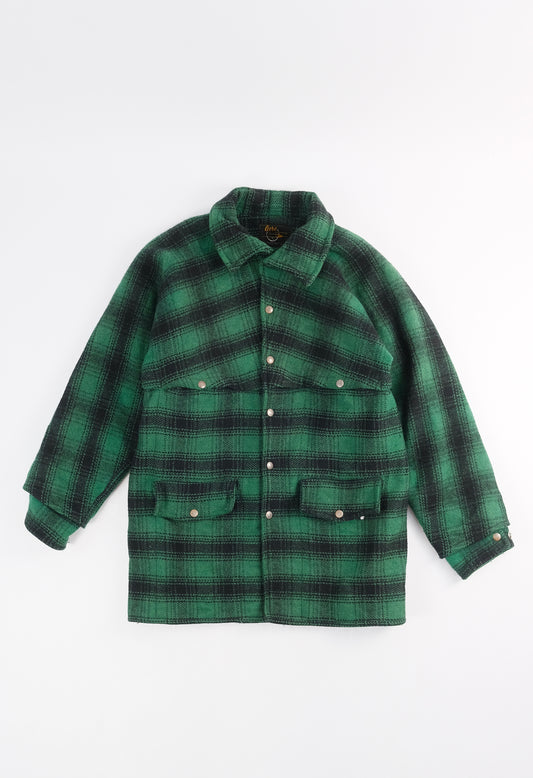 60s Aero wool checkered jacket L