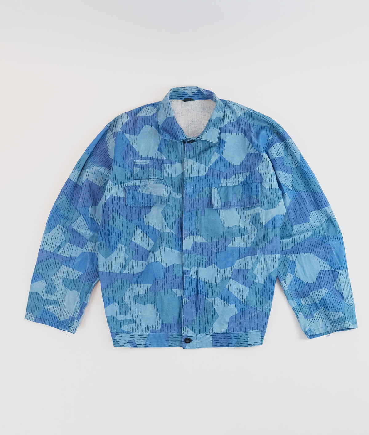 Rare czech blue camo splinter suit M