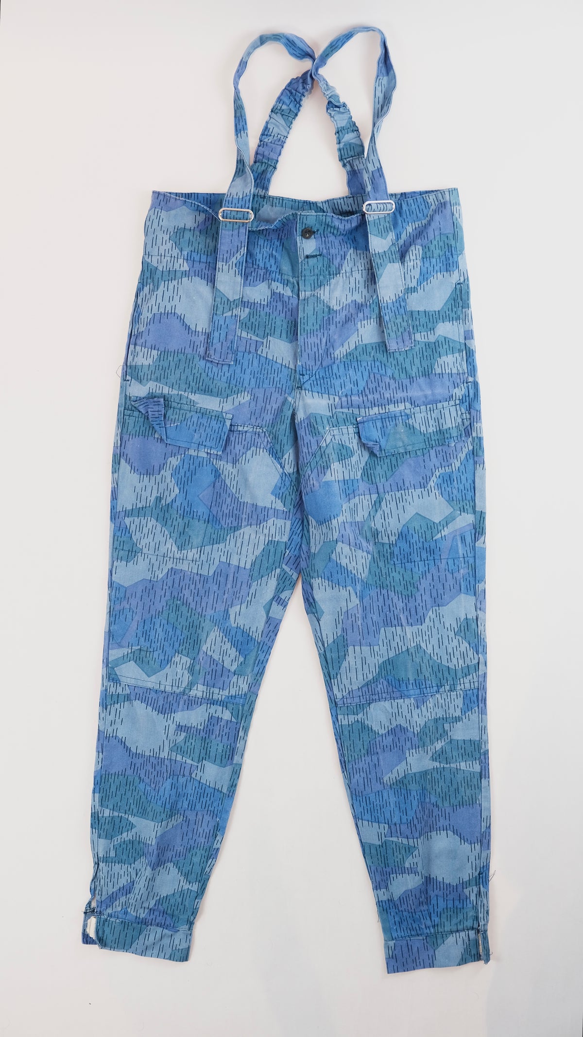 Rare czech blue camo splinter suit M