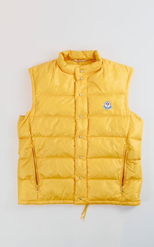 80s Moncler puffer vest M