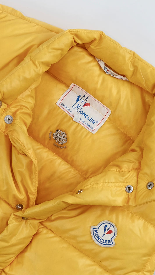 80s Moncler puffer vest M