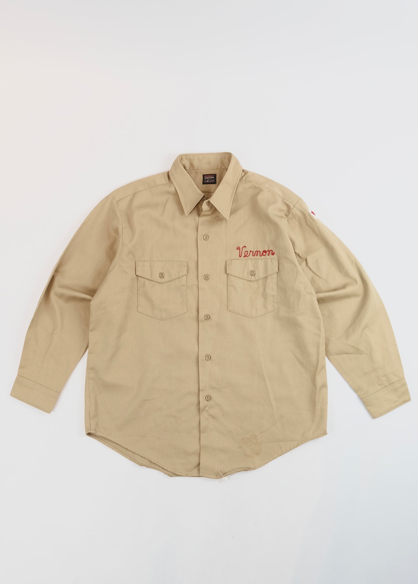 50s Chetopa Lee Prest wool shirt M