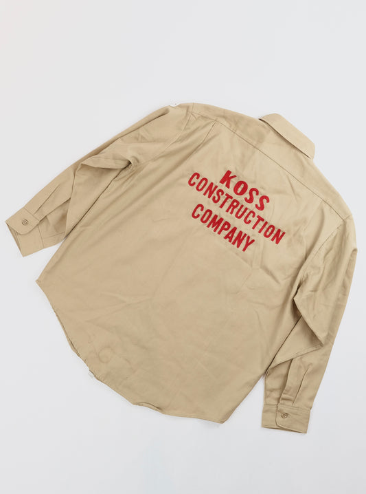 50s Chetopa Lee Prest wool shirt M