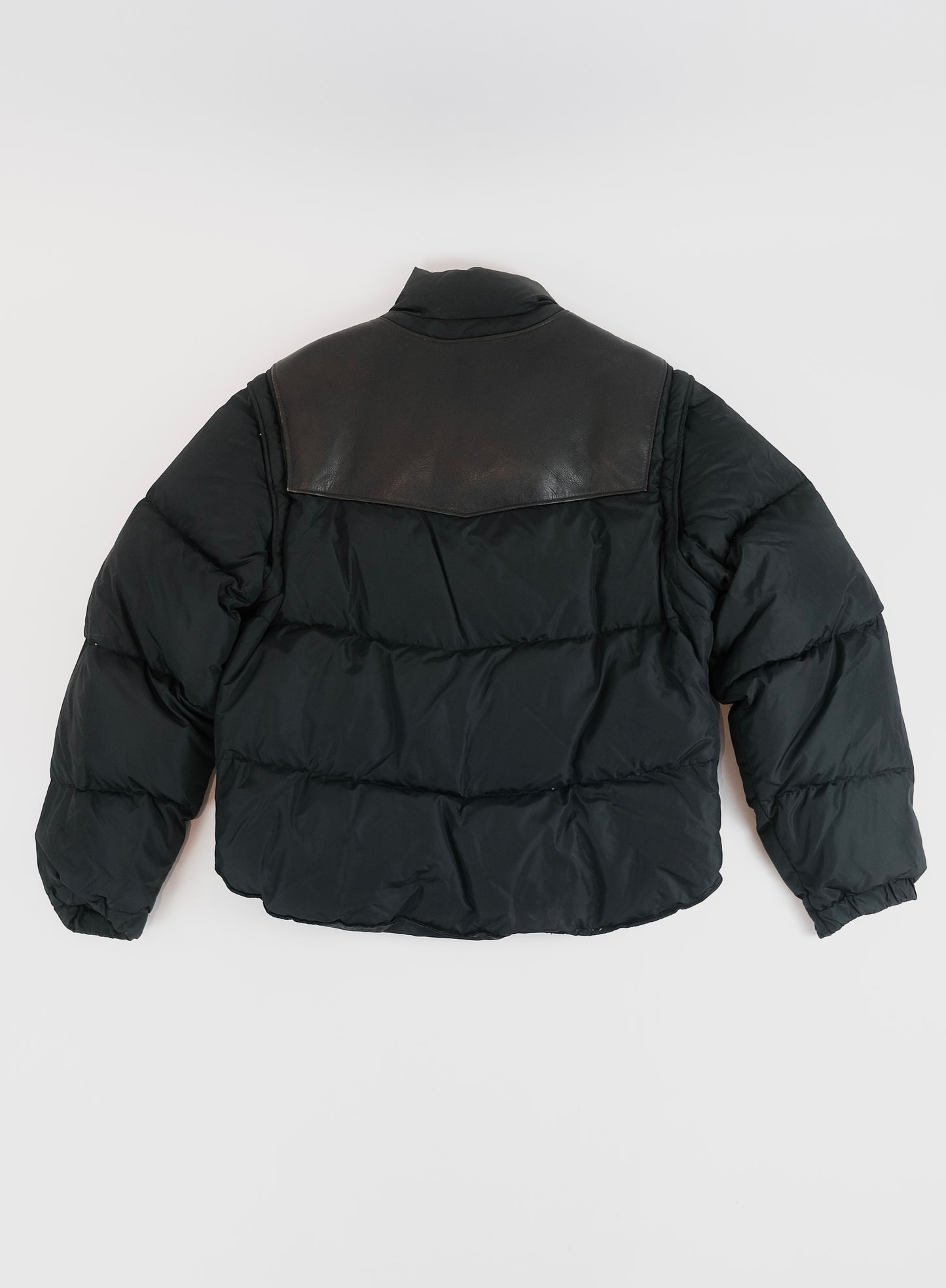 70s Schott down puffer jacket L