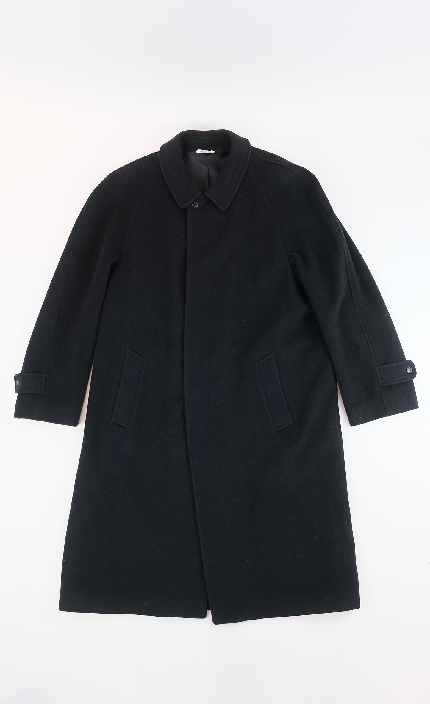 80s Guy LaRoche cashmere coat L