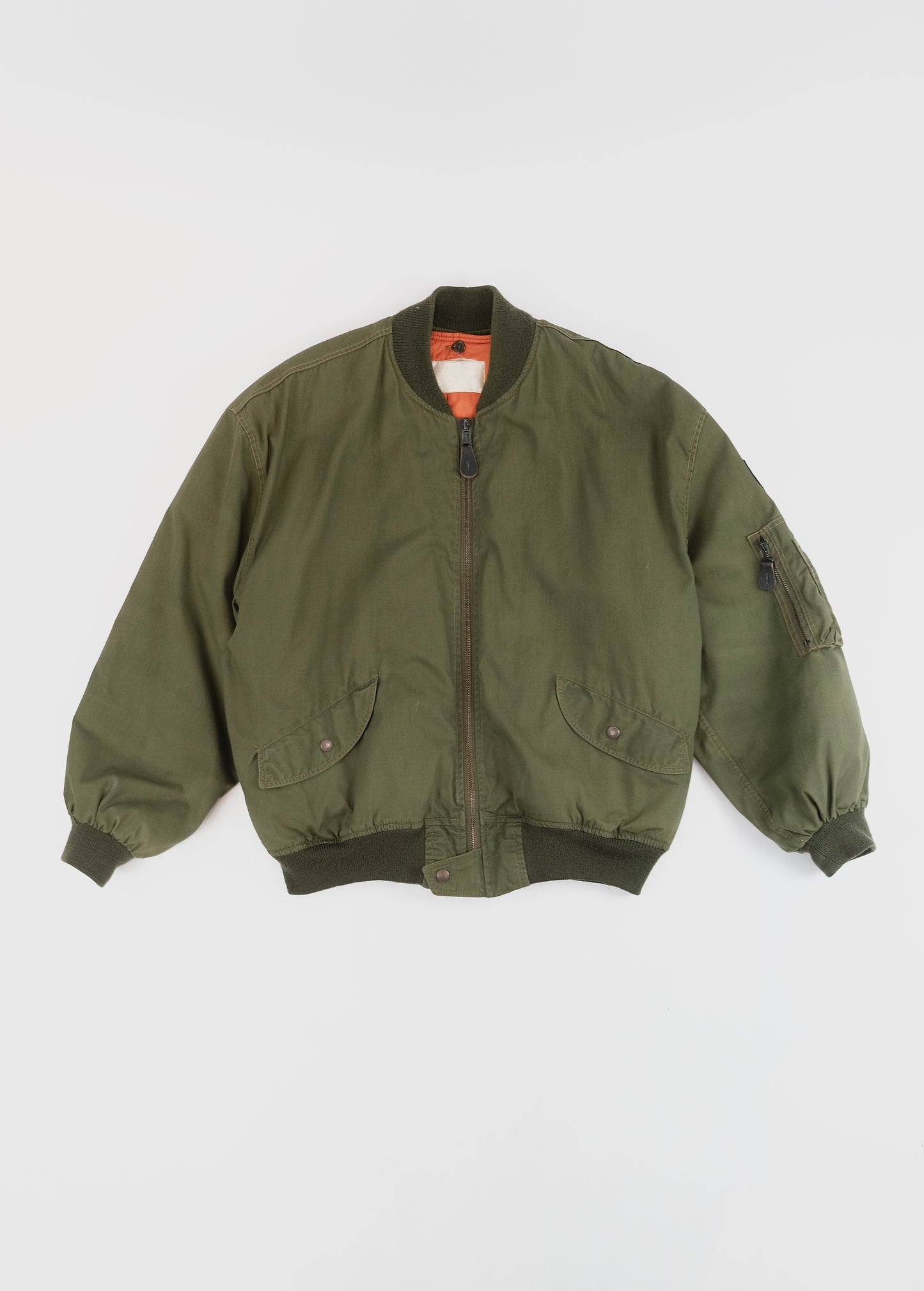 80s MA-1 bomber jacket XL
