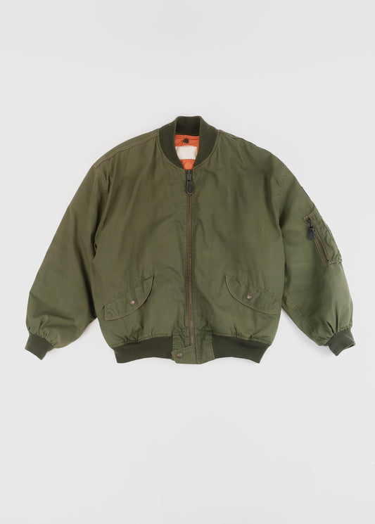 80s MA-1 bomber jacket XL