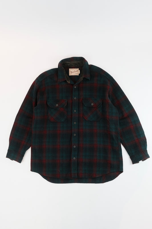 80s Woolrich wool shirt XL