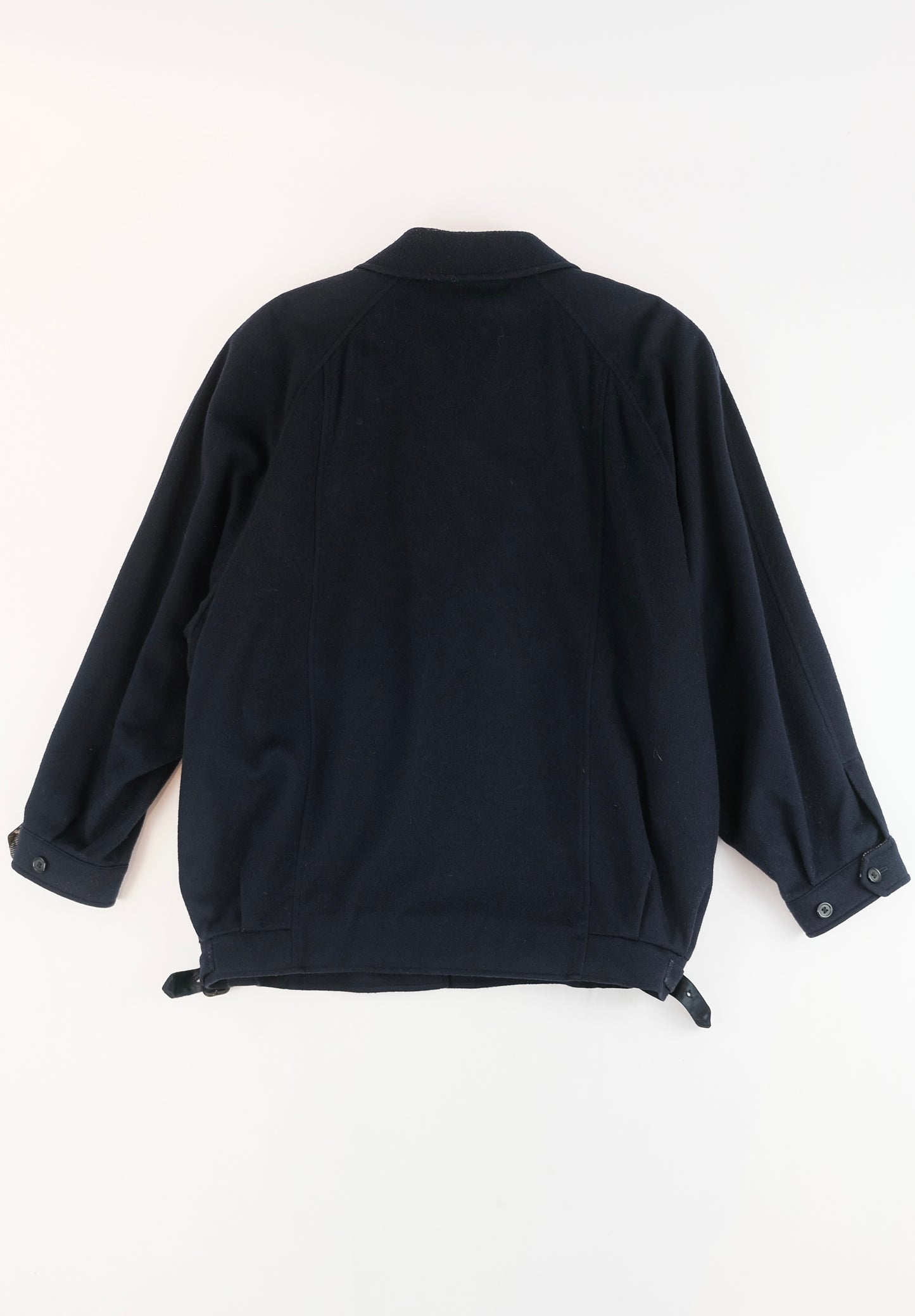 80s Burberry's wool jacket L
