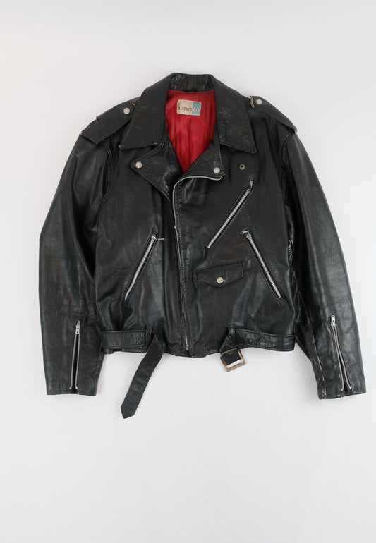 60s Alden Biker leather jacket M