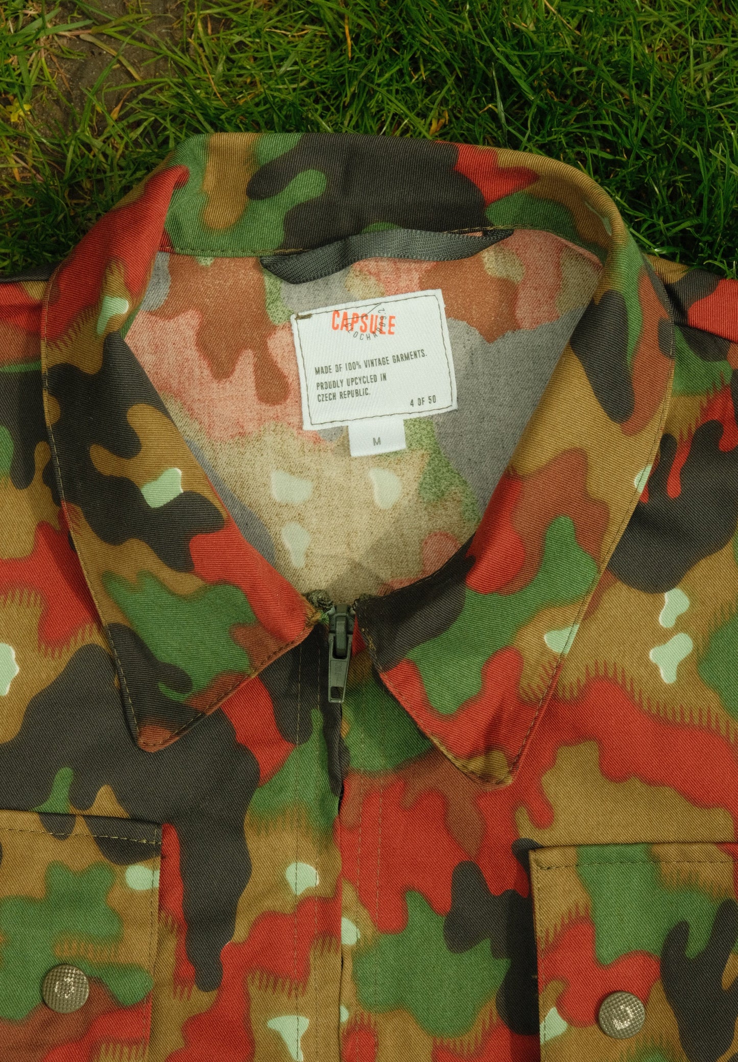 CAPSULE CL9.2 - 80s Swiss Alpenflage army Jacket - vintage clochard92.com