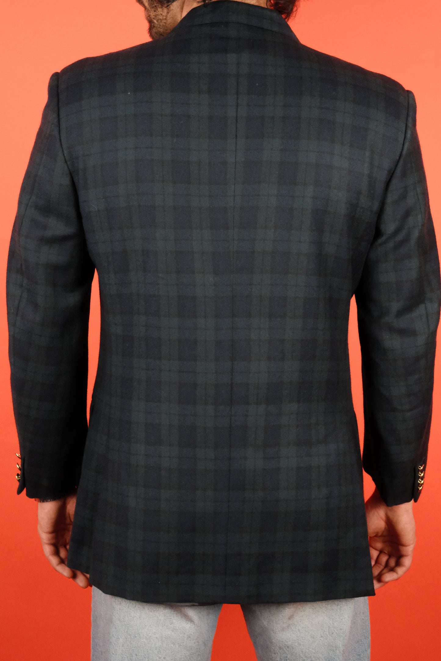 Pierre Cardin Checked Suit Jacket  - vintage clothing clochard92.com