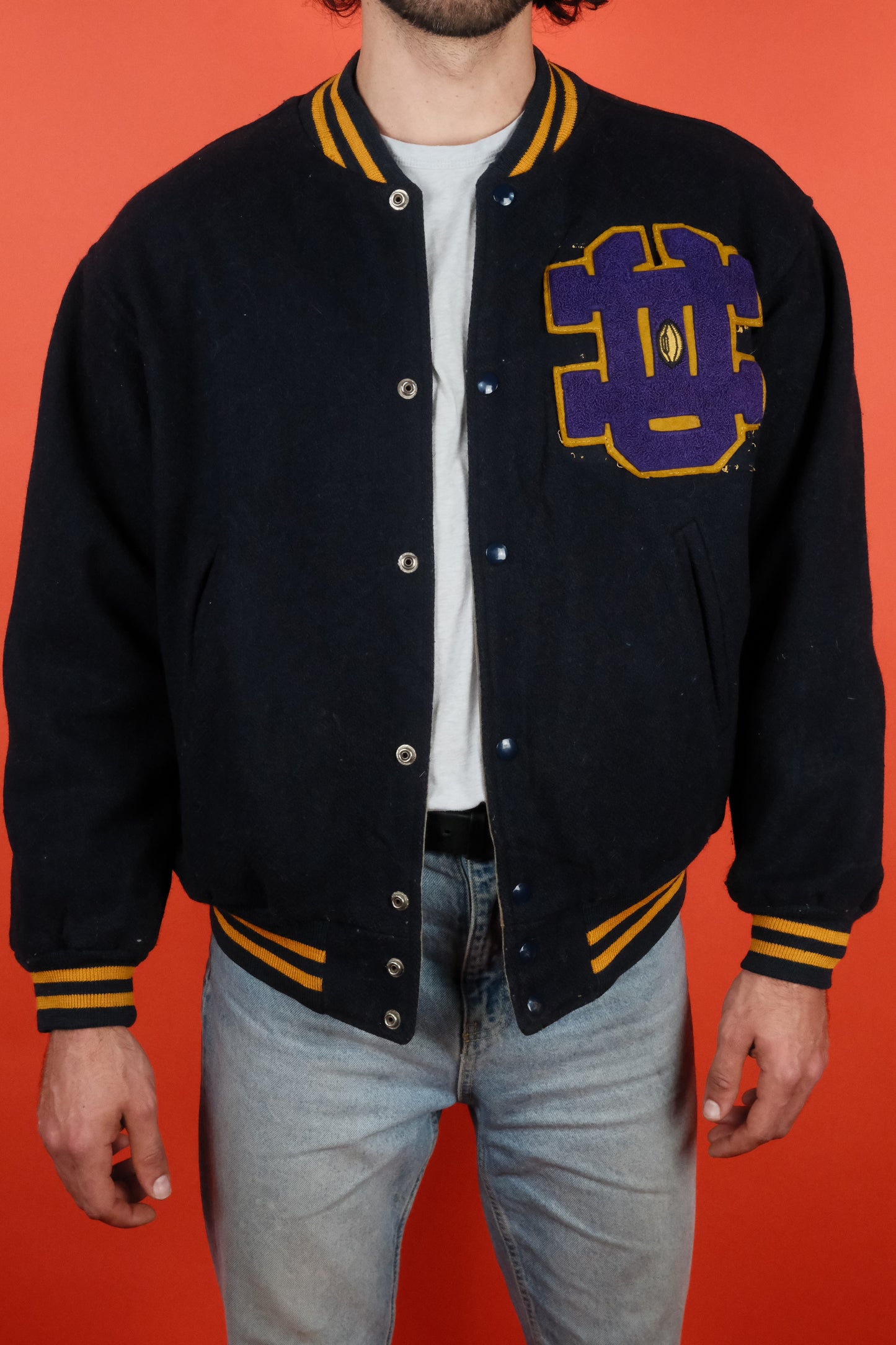 Varsity Jacket Vintage - vintage clothing clochard92.com