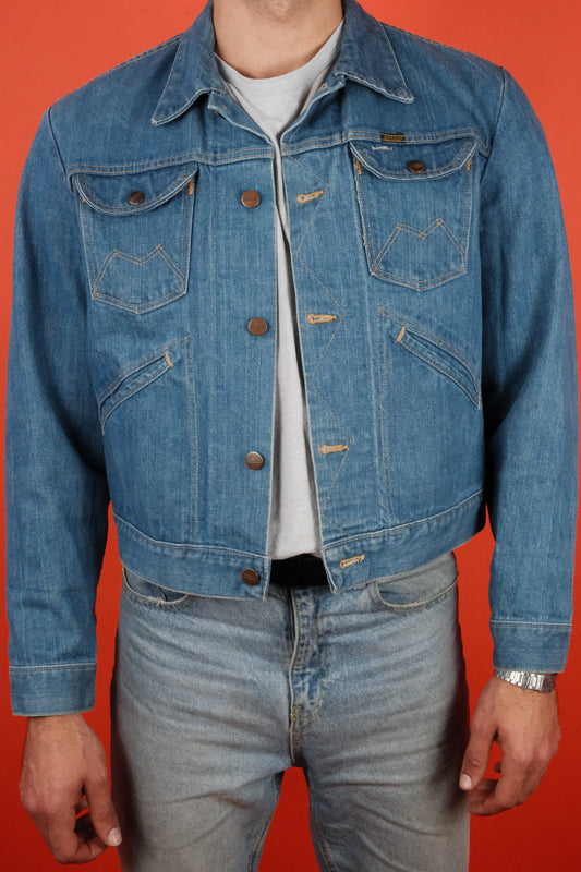 Maverick Blue Bele Denim Jacket 60s - vintage clothing clochard92.com