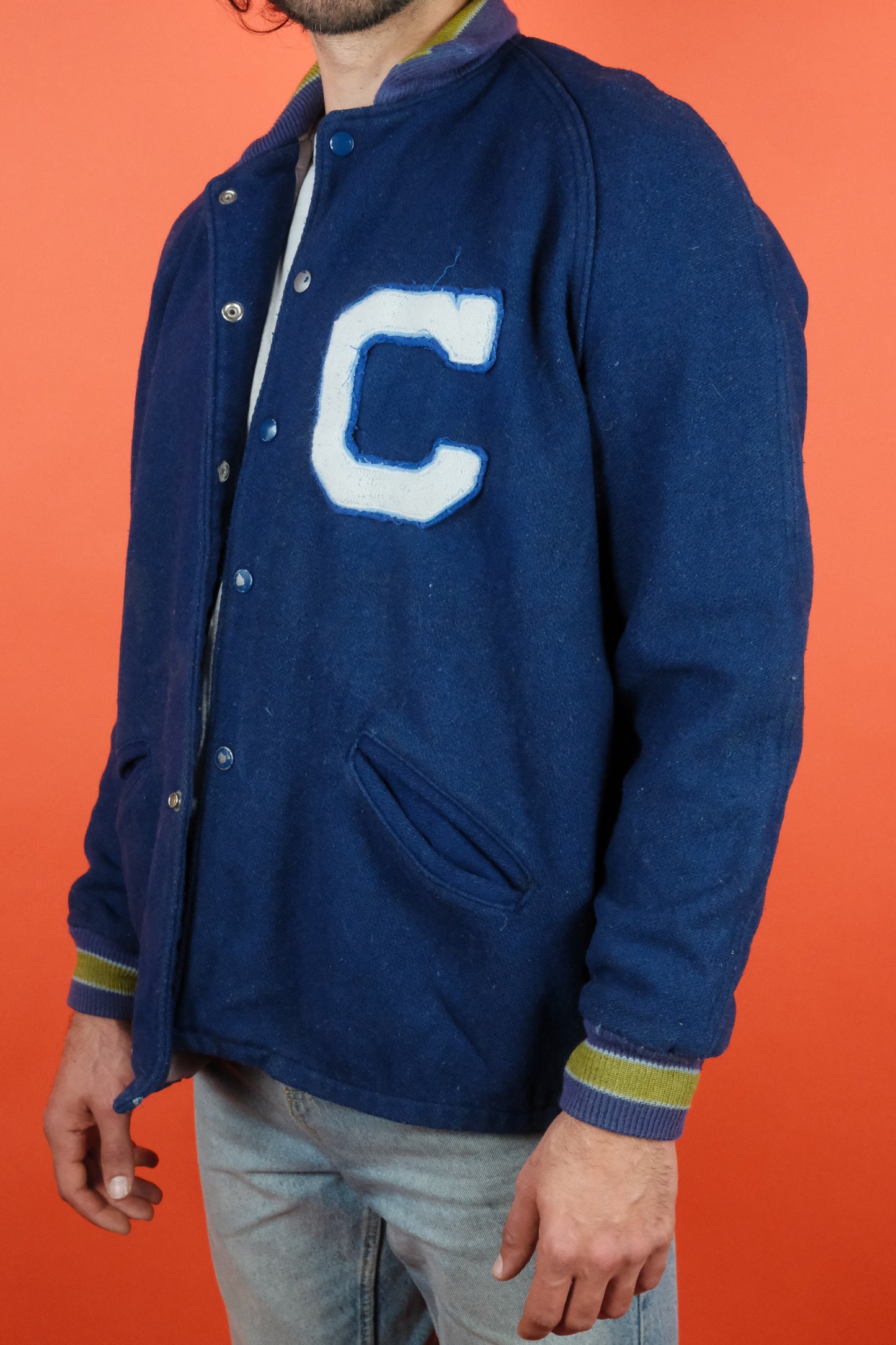 Vintage Varsity Jacket  - vintage clothing clochard92.com