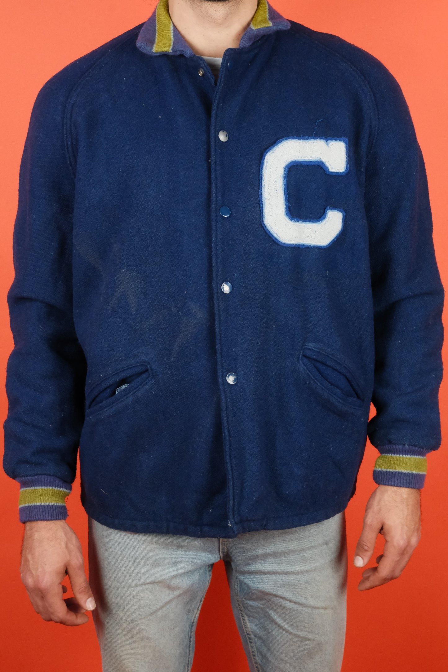 Vintage Varsity Jacket  - vintage clothing clochard92.com