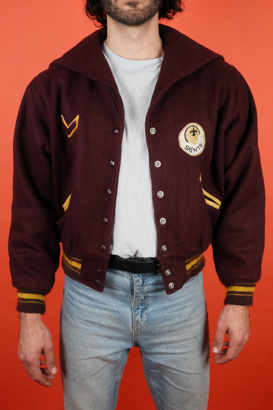 Butwin Varsity Jacket 'L' Made in USA - vintage clothing clochard92.com