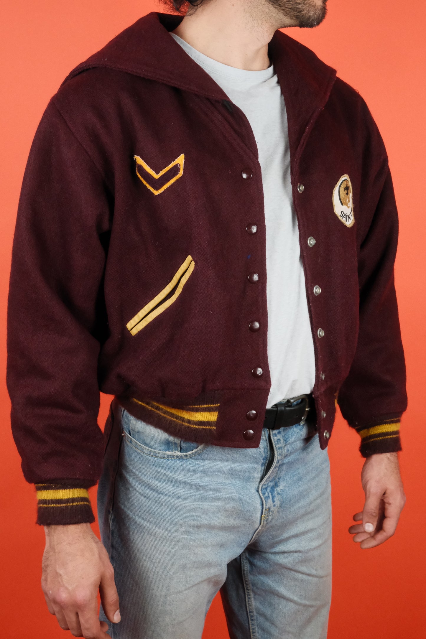 Butwin Varsity Jacket 'L' Made in USA - vintage clothing clochard92.com