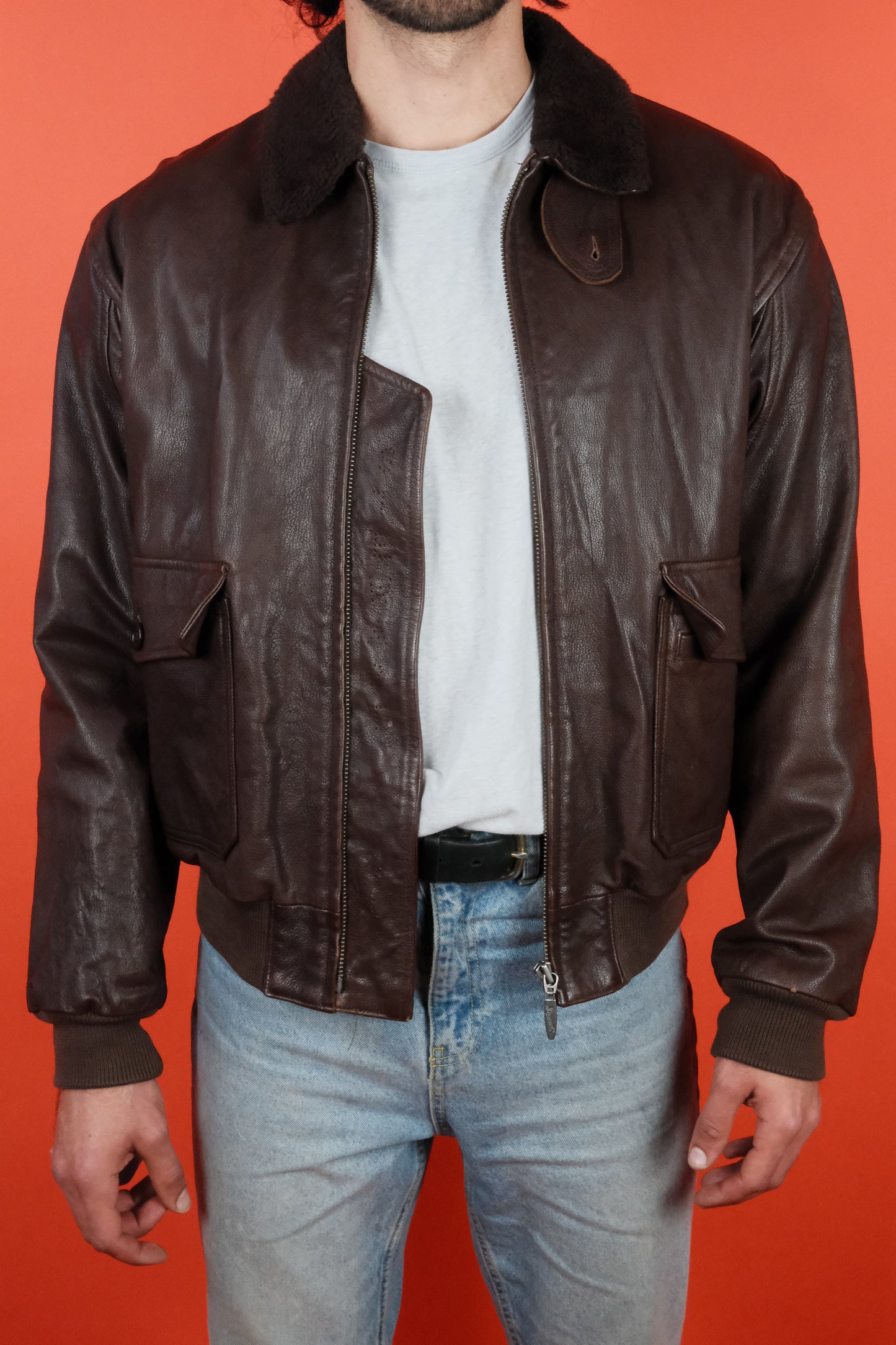 Type G-1 Leather Jacket - vintage clothing clochard92.com