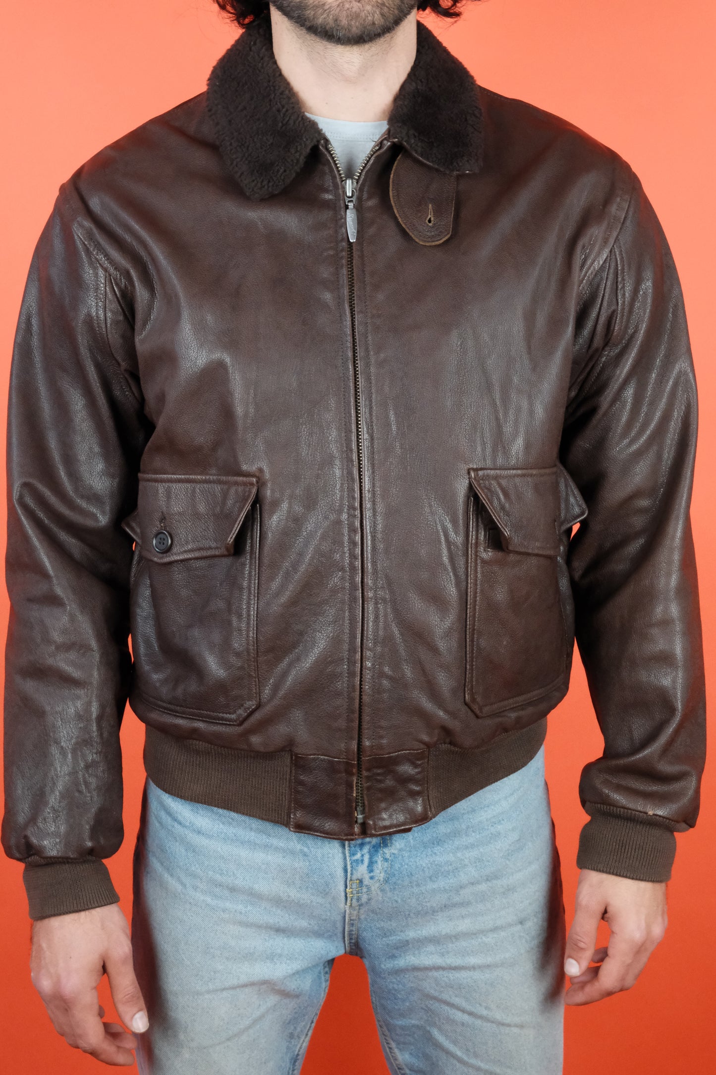 Type G-1 Leather Jacket - vintage clothing clochard92.com