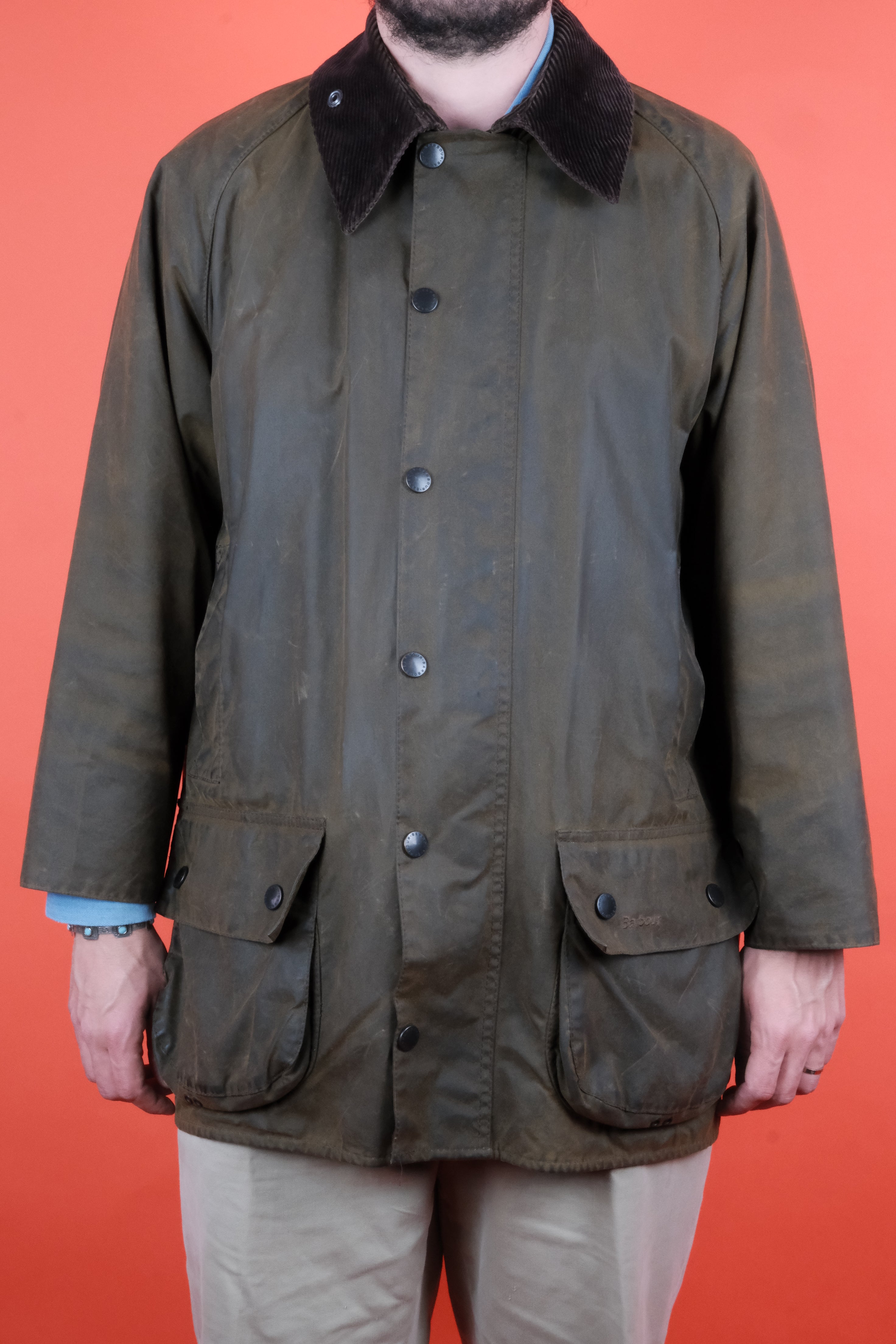 Barbour Beaufort Brown C42 ~ Vintage Store Clochard92.com