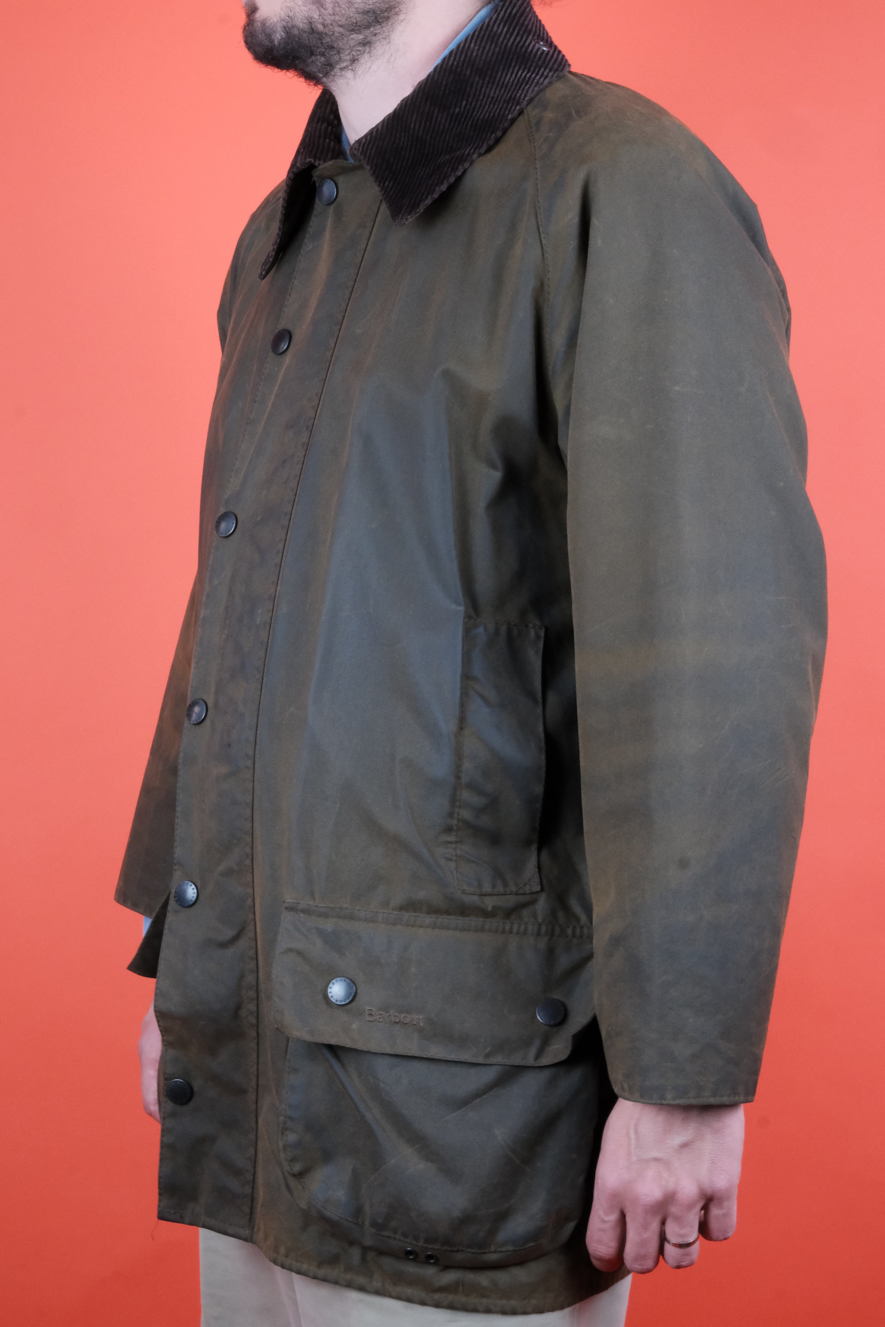 Barbour Beaufort Brown C42 ~ Vintage Store Clochard92.com