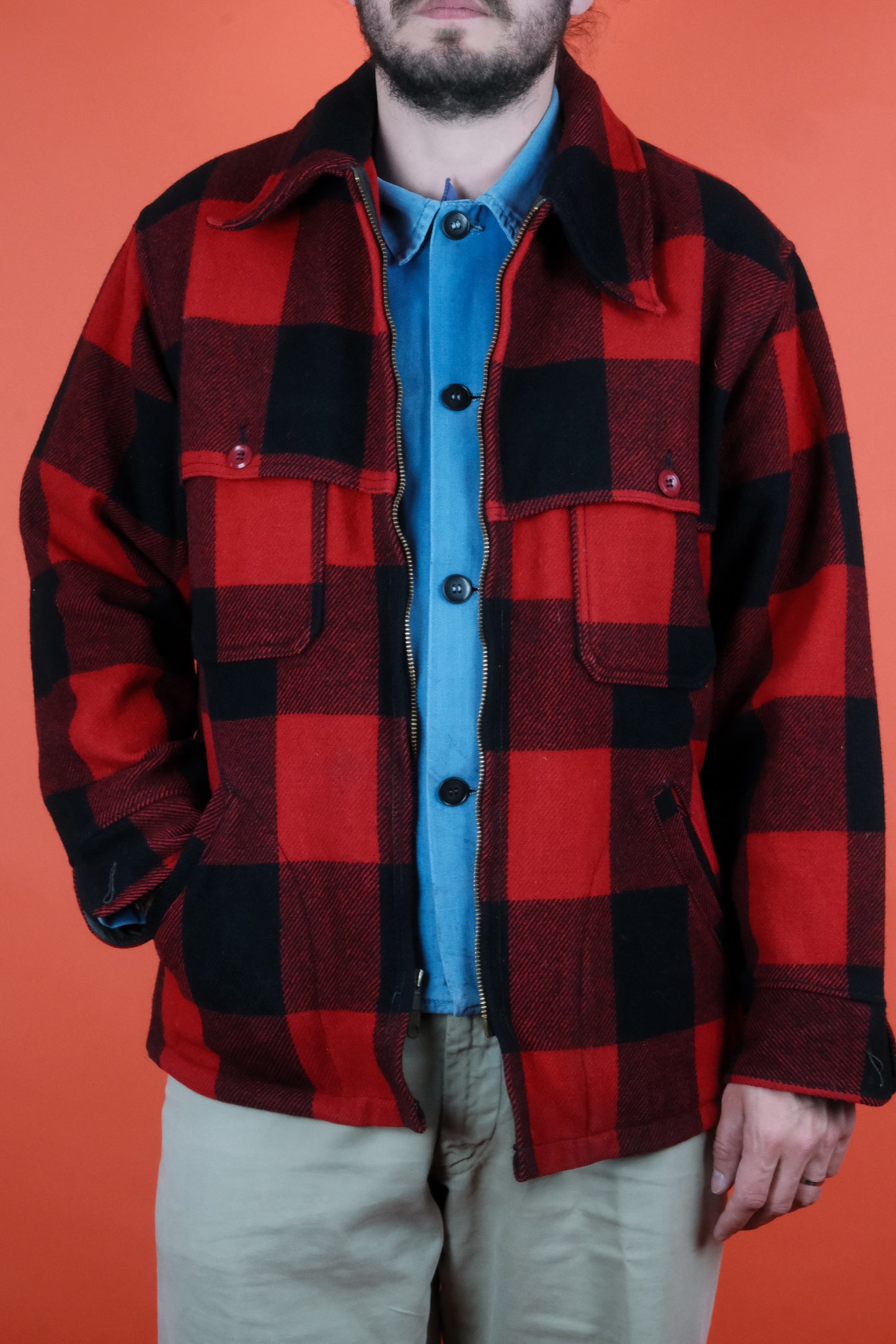 Woolrich Plaid  Jacket - vintage clothing clochard92.com