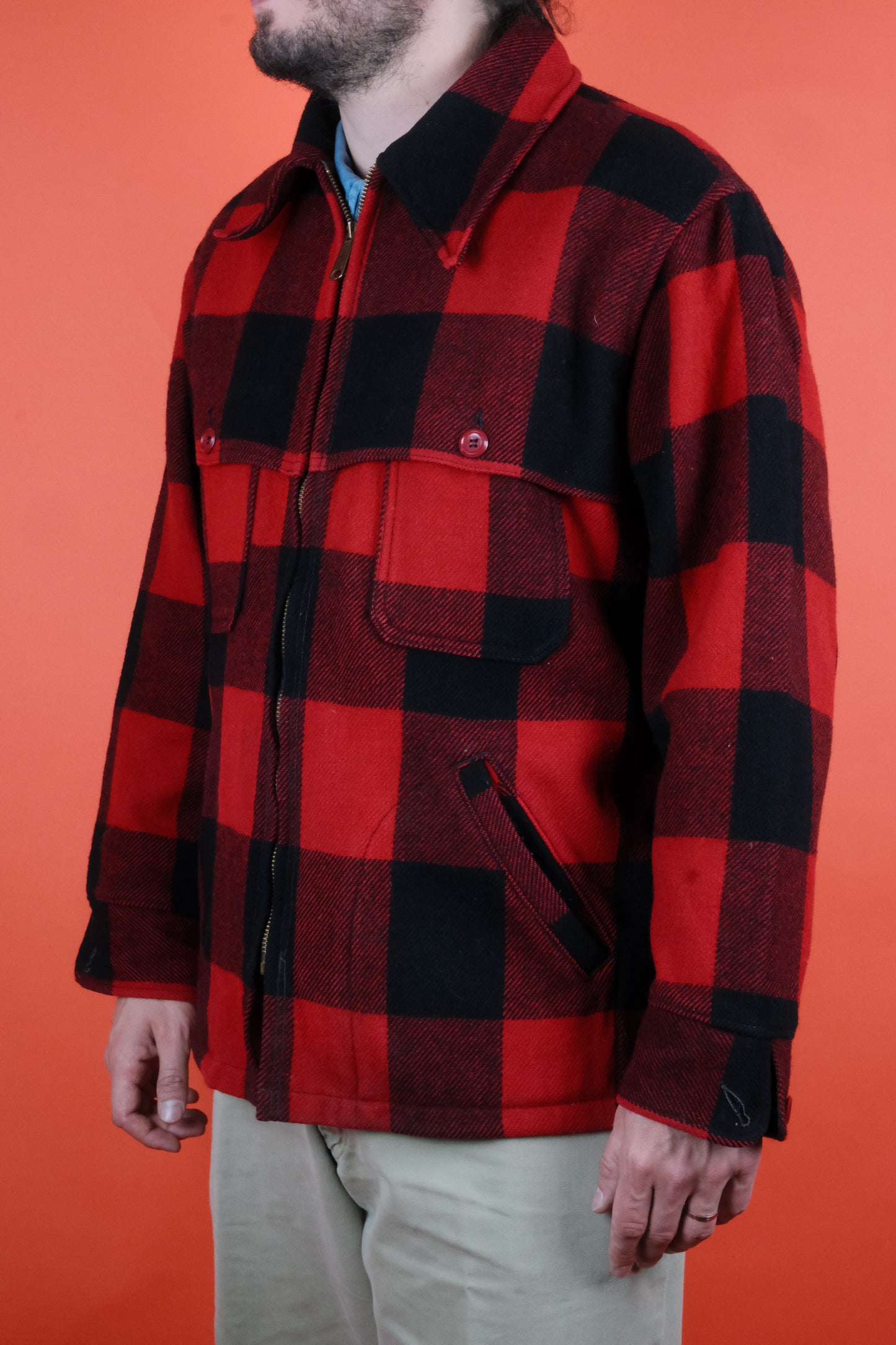 Woolrich Plaid  Jacket - vintage clothing clochard92.com