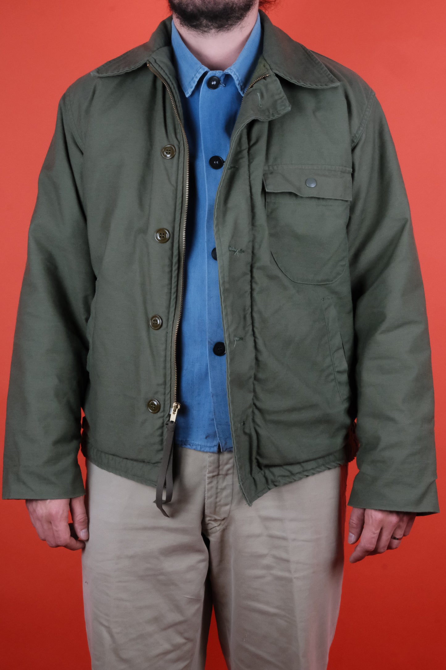 a2 deck jacket - Vintage clothing clochard92.com