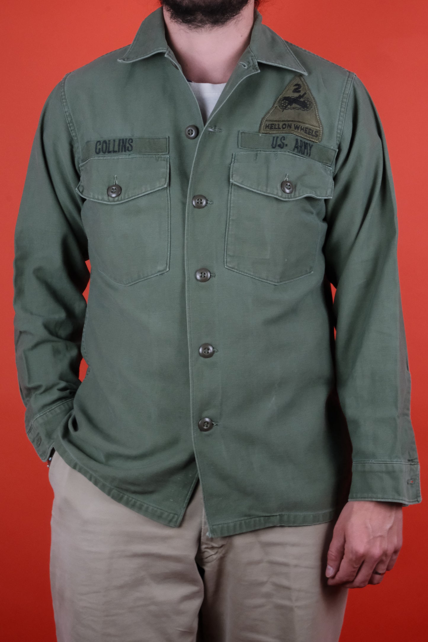 US Army OG-107  - vintage clothing clochard92.com