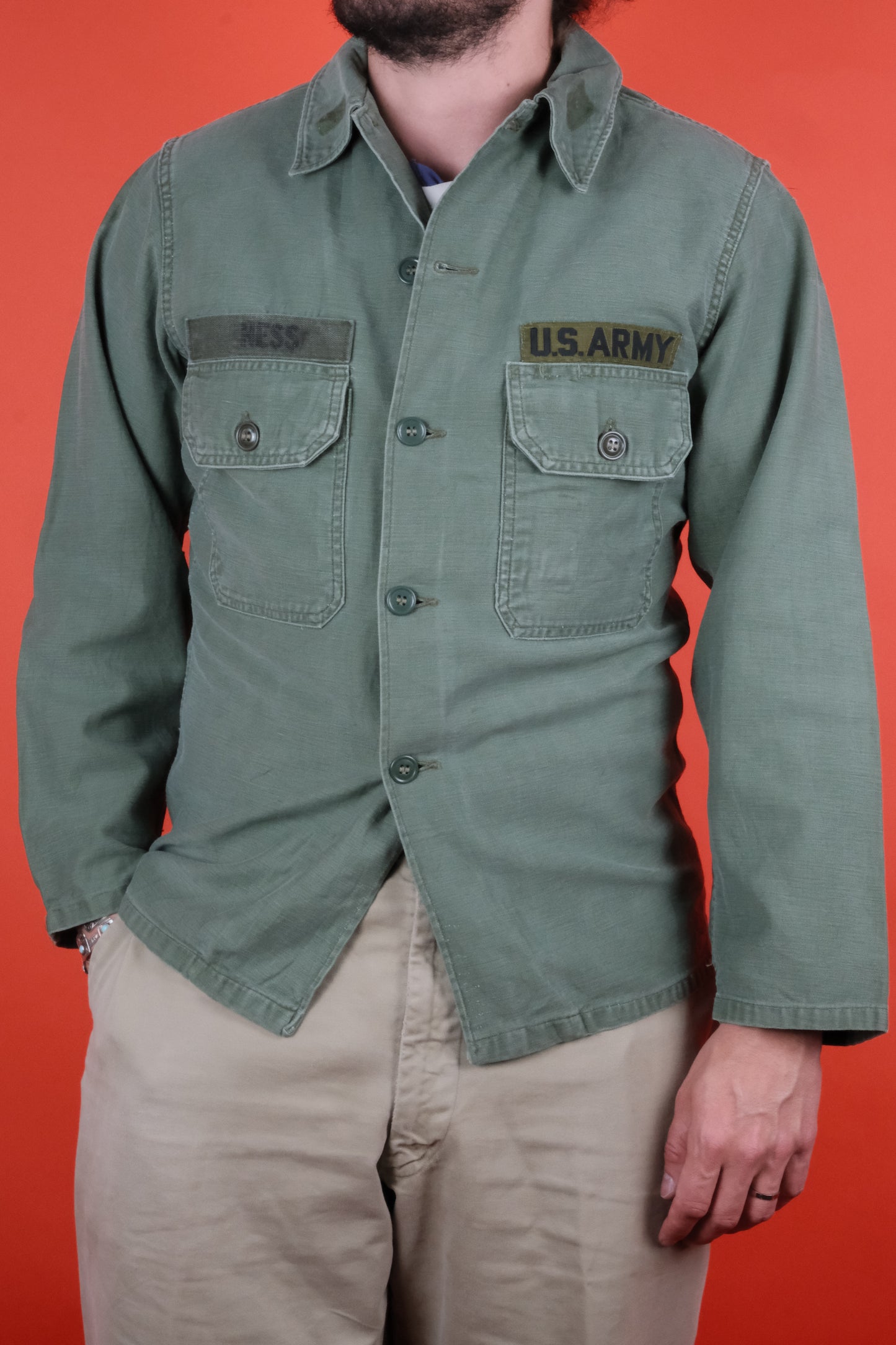 US Army OG-107 1st Pattern - vintage clothing clochard92.com