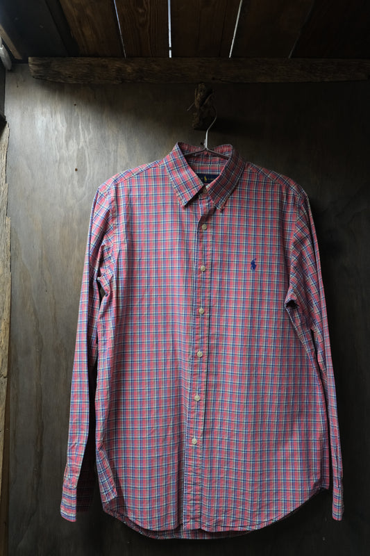 Ralph Lauren Oxford cut checkered shirt M