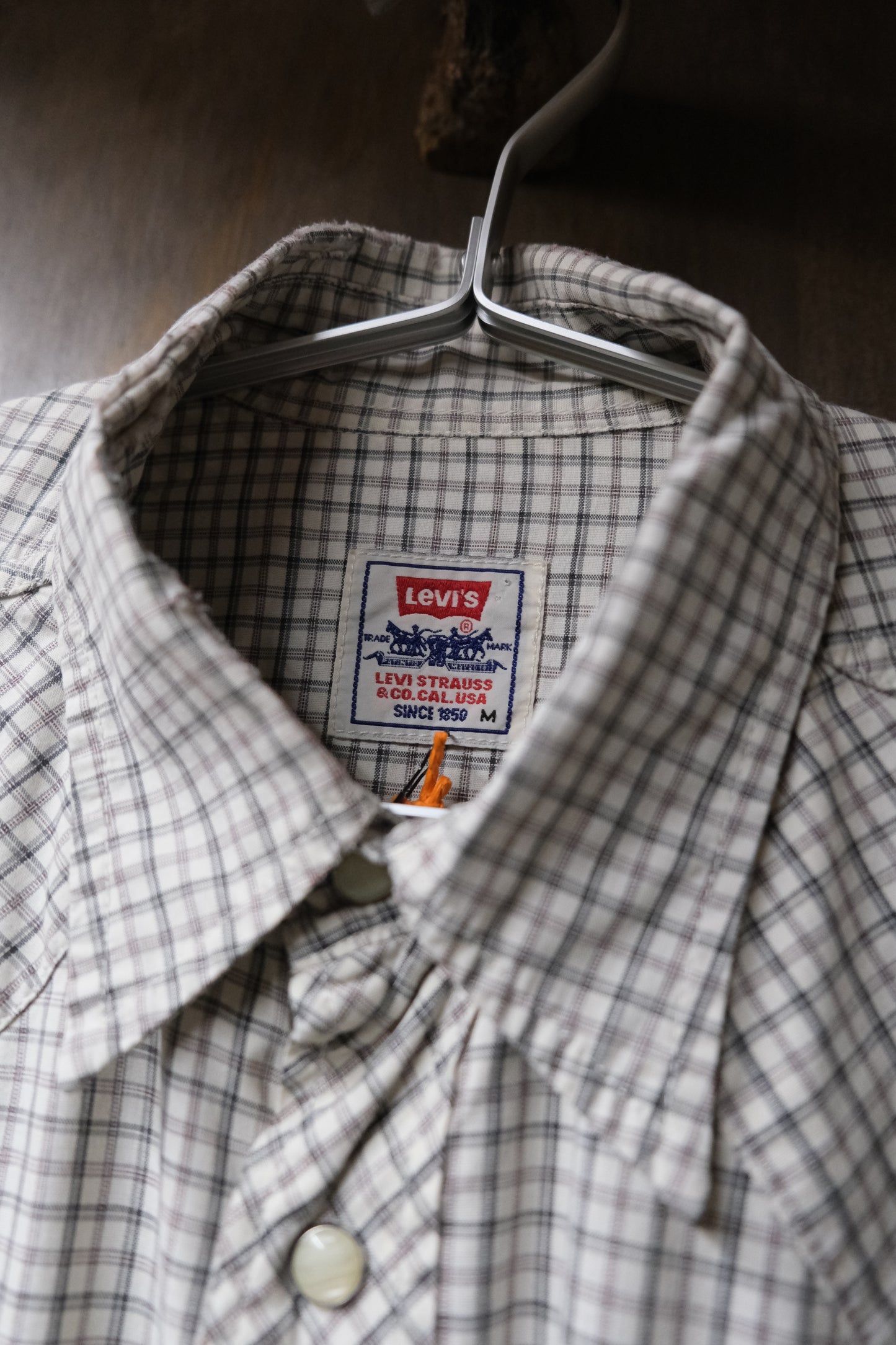 Vintage Levi's western shirt M
