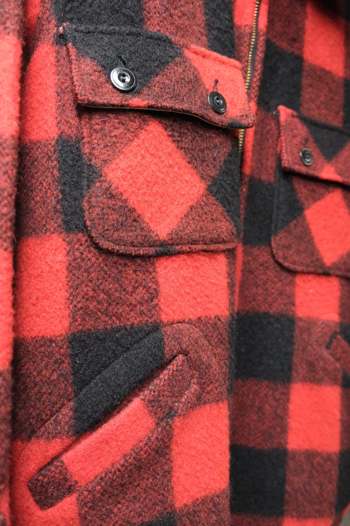 Vintage 1950s buffalo plaid by Sears M