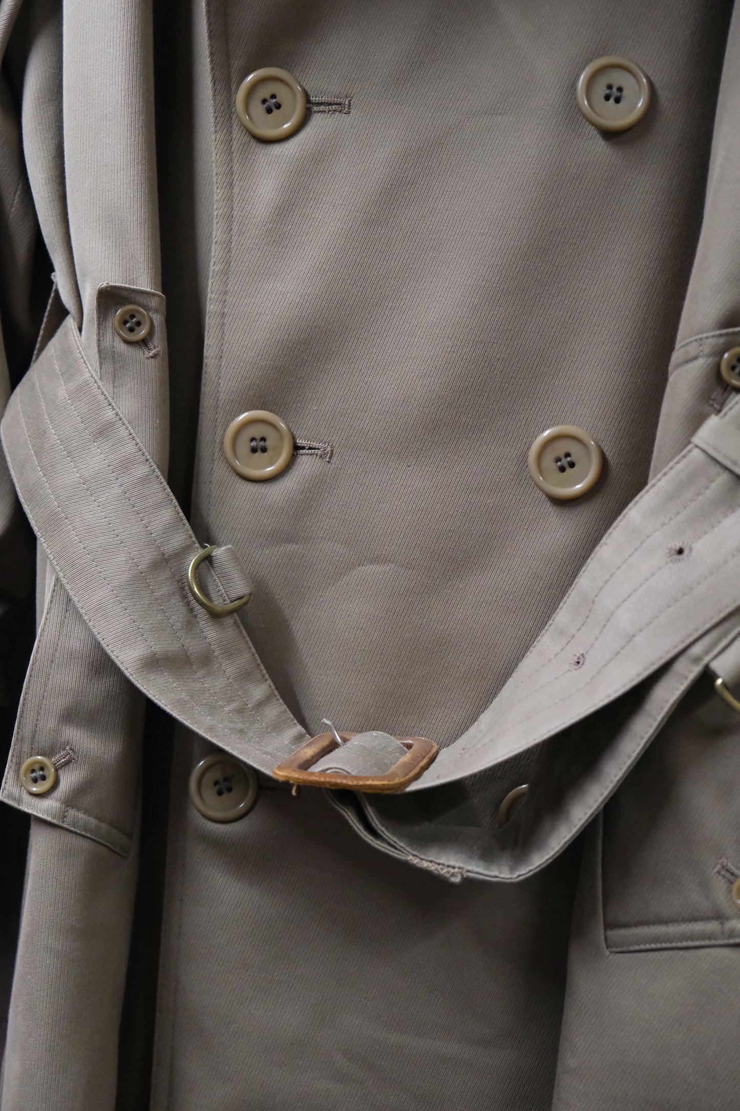 Vintage Acquascutum Trench coat M