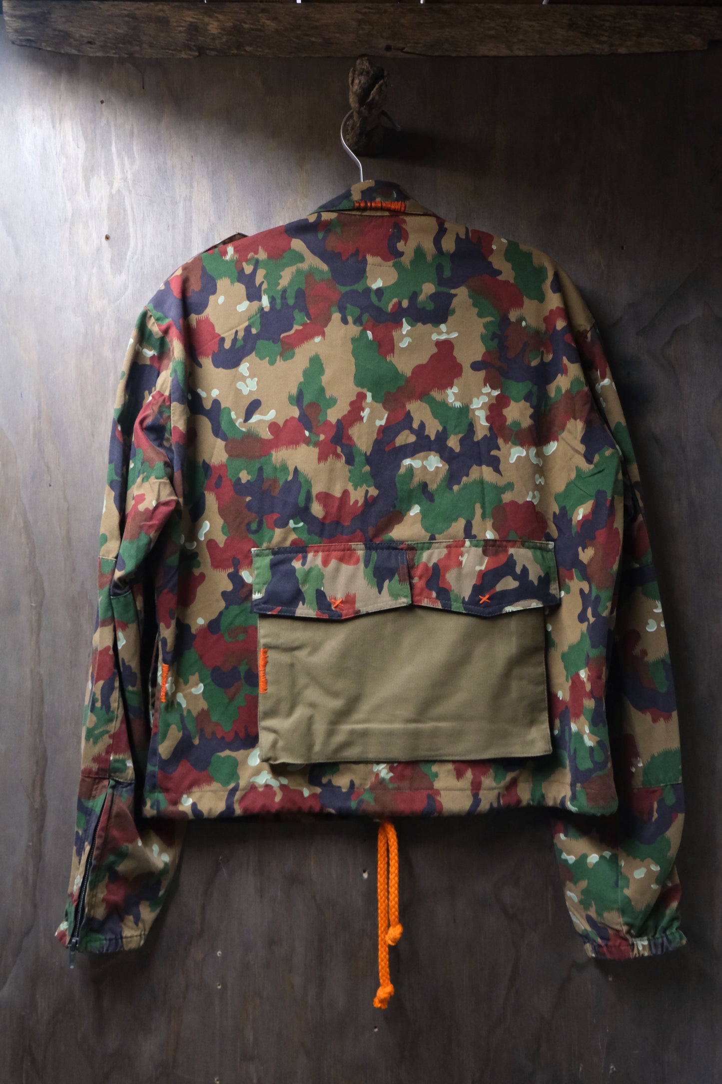 CAPSULE CL9.2 - 80s Swiss Alpenflage army Jacket