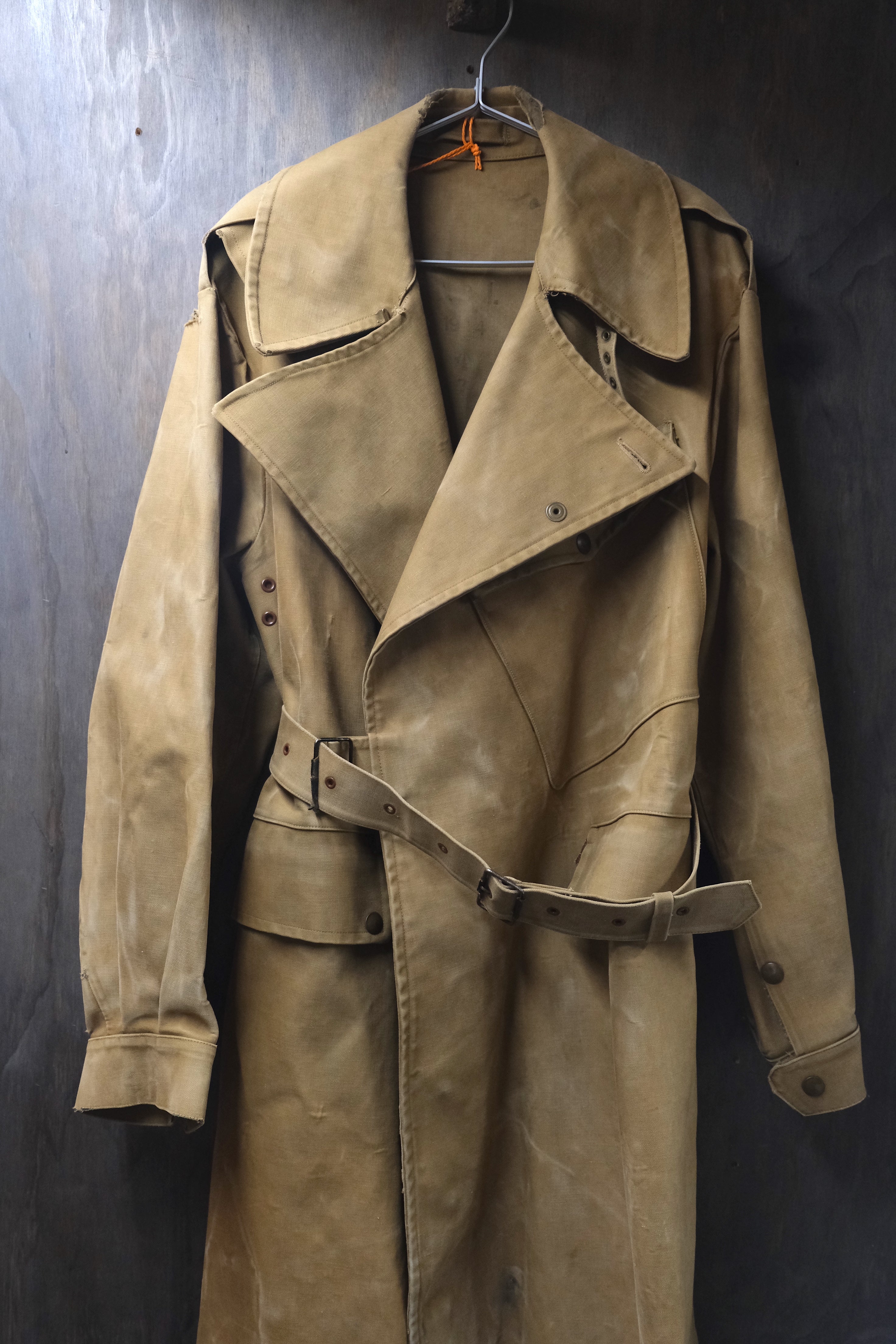 Rare 1944 British Army dispatch riders coat L-XL ~ Vintage Store ...